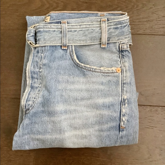 CITIZENS OF HUMANITY Belted Emery High Rise Crop - Picture 3 of 7